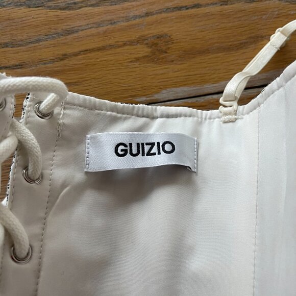 GUIZIO Genevieve Gingham Bustier/worn one time/XL - Picture 11 of 12